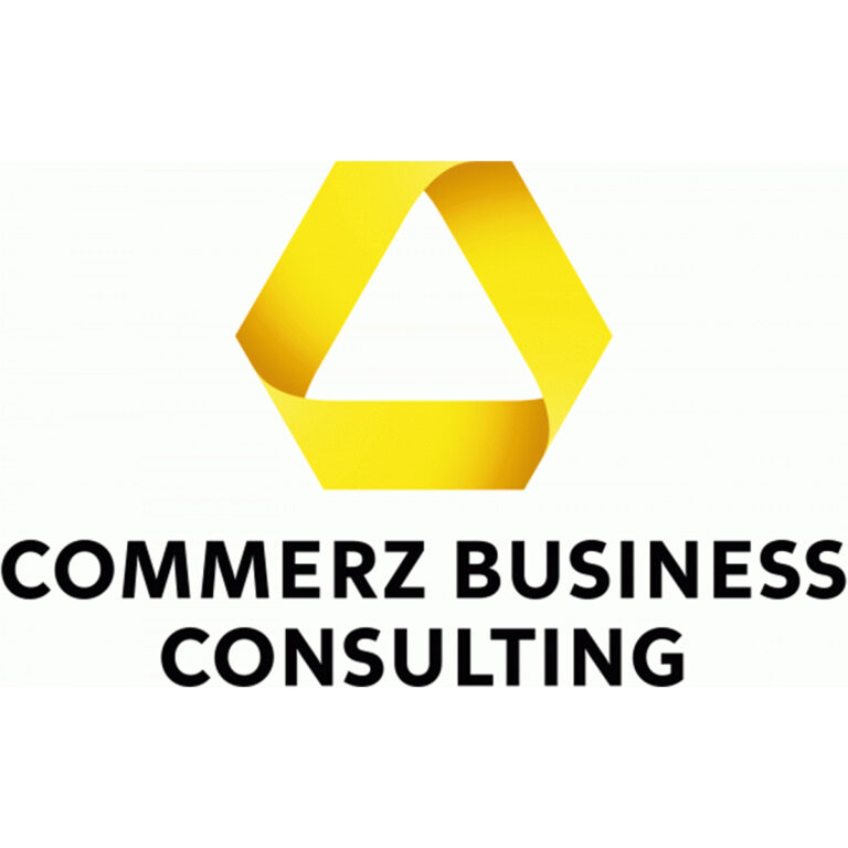 Firmenlogo der Commerzbank. Dieses Unternehmen ist Kunde des Eventfotografen