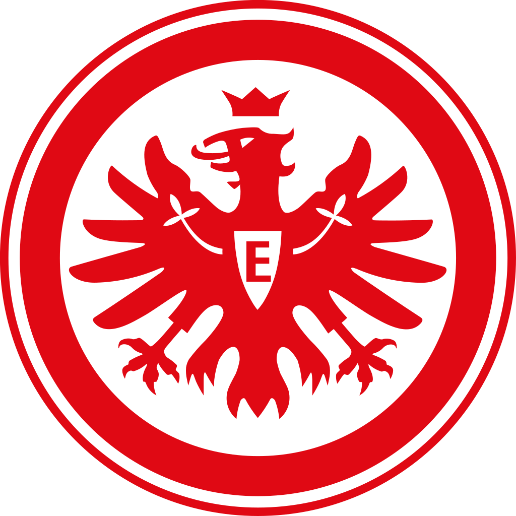 Firmenlogo von der Eintracht Frankfurt. Dieses Unternehmen ist Kunde des Eventfotografen